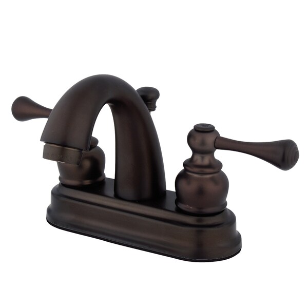 4" Centerset Bathroom Faucet, Oil Rubbed Bronze